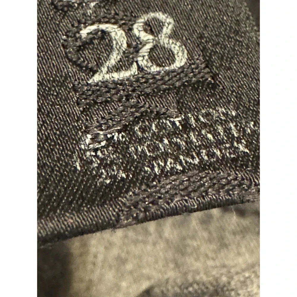 Black Orchid 28 Soft Stretch Skinny Jeans Blue Embellished Back Pocket